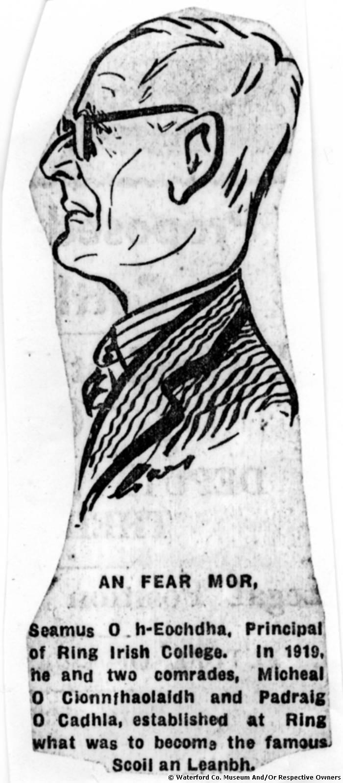 Caricature Of An Fear Mor, Ring