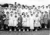 4th & 5th Class Girls, Confirmation Class, Clashmore/Piltown